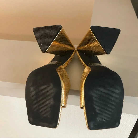 Gold Mules by EGO - Picture 10 of 10